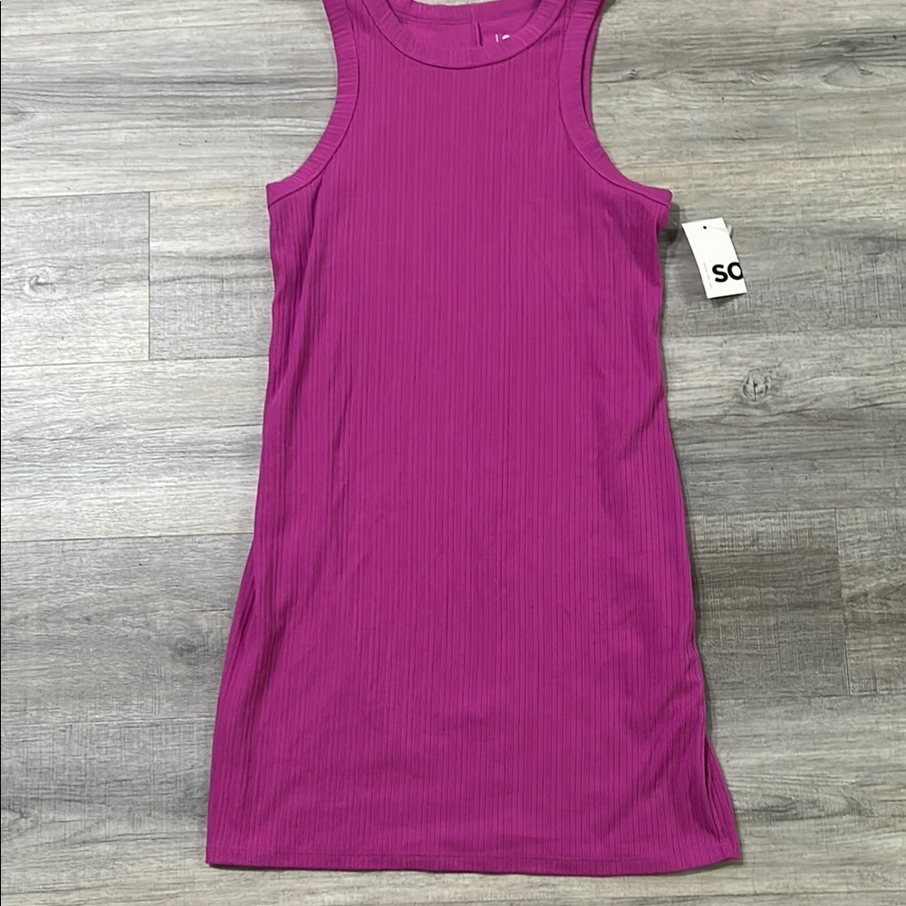 SO womens sleeveless dress Size Large